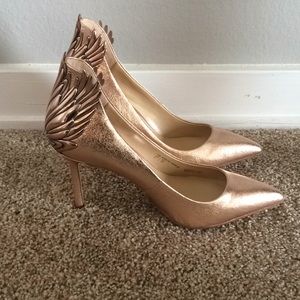katy perry rose gold shoes